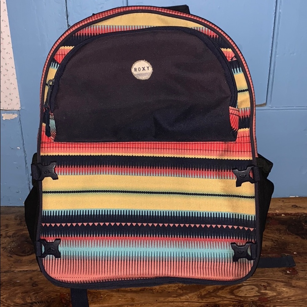 Roxy Striped Backpack - image 1